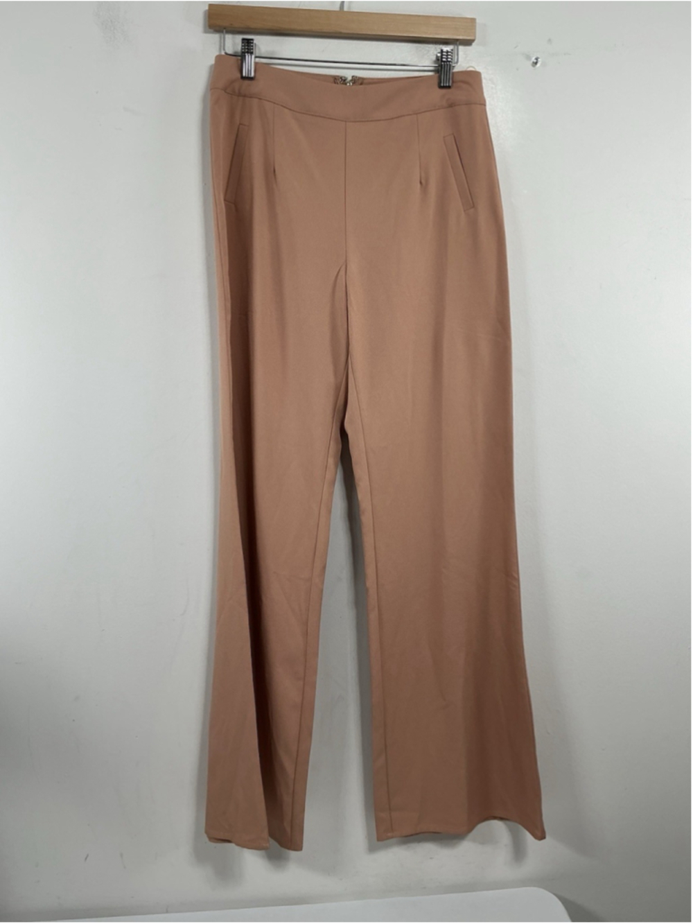 Womans NWT Fashion Nova Dress Pants Size Medium Peach Color